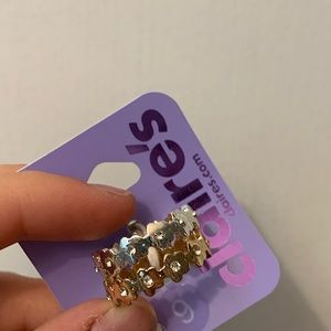two flower rings!